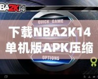 下載NBA2K14單機(jī)版APK壓縮包，暢享極致籃球體驗(yàn)！