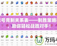 賽爾號克制關(guān)系表——制勝策略揭秘，助你輕松戰(zhàn)勝對手！