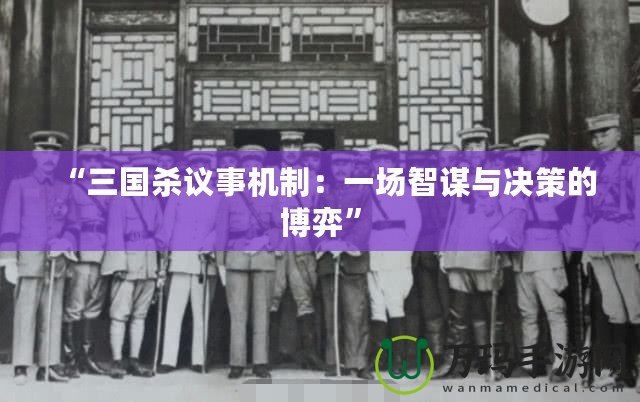 “三國殺議事機制：一場智謀與決策的博弈”