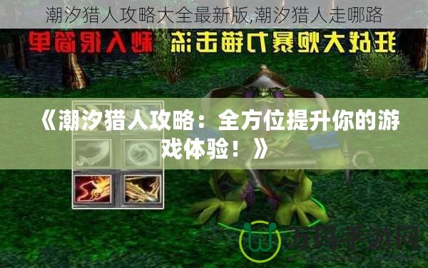 《潮汐獵人攻略：全方位提升你的游戲體驗！》