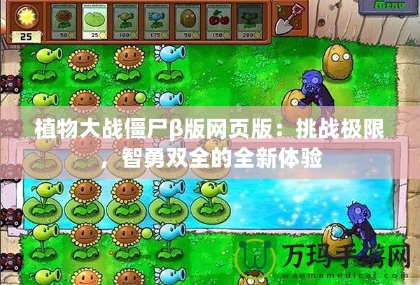 植物大戰(zhàn)僵尸β版網頁版：挑戰(zhàn)極限，智勇雙全的全新體驗