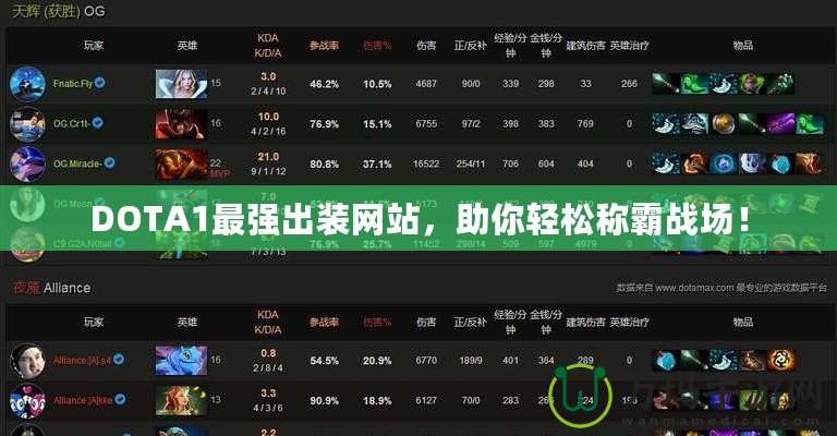 DOTA1最強(qiáng)出裝網(wǎng)站，助你輕松稱霸戰(zhàn)場！