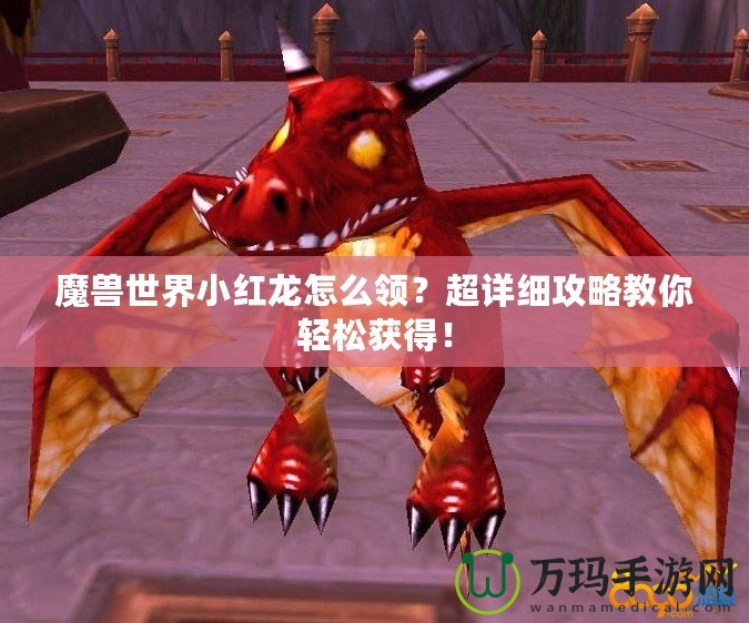 魔獸世界小紅龍?jiān)趺搭I(lǐng)？超詳細(xì)攻略教你輕松獲得！