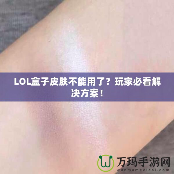 LOL盒子皮膚不能用了？玩家必看解決方案！