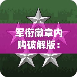 軍銜徽章內(nèi)購破解版：讓您輕松體驗(yàn)榮耀與成長