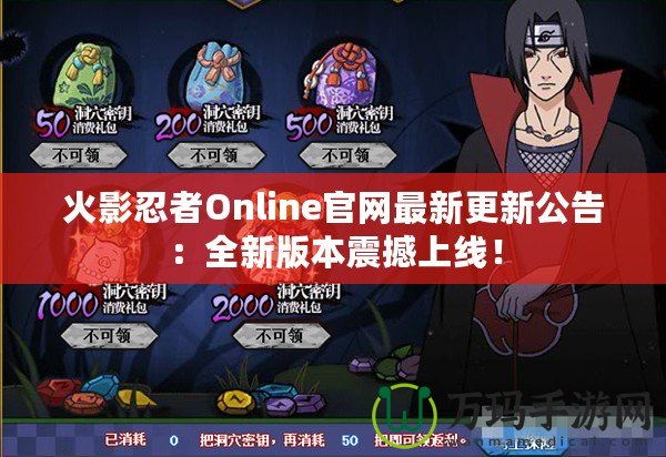 火影忍者Online官網(wǎng)最新更新公告：全新版本震撼上線！