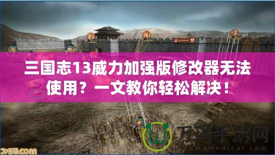 三國(guó)志13威力加強(qiáng)版修改器無(wú)法使用？一文教你輕松解決！