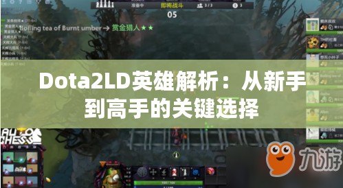 Dota2LD英雄解析：從新手到高手的關(guān)鍵選擇